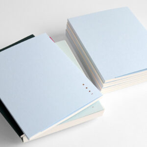 Pastel Blue baltų lapų planuoklis